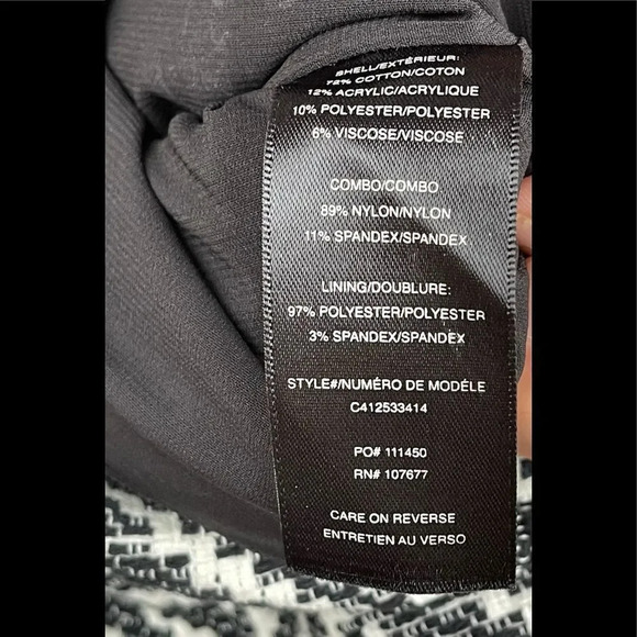 Alice + olivia Tweed Sleeveless Mini Dress size 2 - Picture 10 of 11